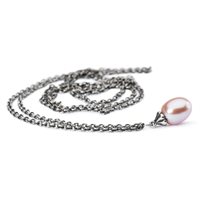 Collana Trollbeads Donna Collane Fantasia in Argento Perla TAGFA-00052 - TAGFA-00052